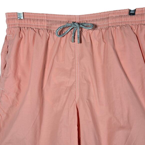 Vilebrequin Swim Shorts Mens 2XL Pink Moorea Swim Trunks Luxury Mesh Lined XXL - Picture 2 of 12